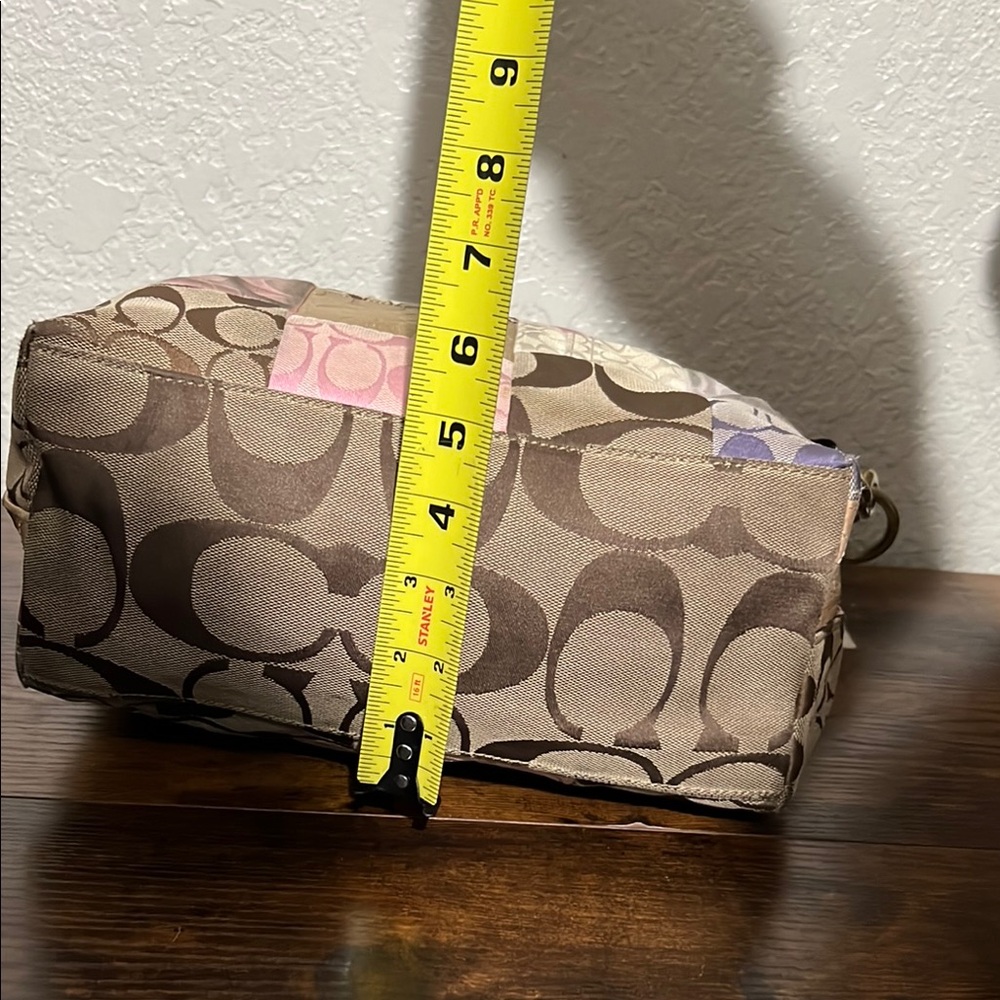 Elegant Patchwork Shoulder Bag - image 4